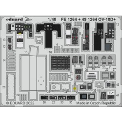 1/48 Rockwell OV-10D+ Bronco Detail set for ICM kits 1/48 Rockwell OV-10D+ Bronco Detail set for ICM kits