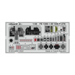 1/48 Republic P-47N Thunderbolt Detail set for Academy kits 1/48 Republic P-47N Thunderbolt Detail set for Academy kits