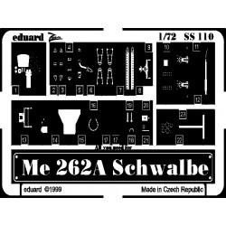 Photoetch for 1/72 Messerschmitt Me 262A Schwalbe for Revell kit Photoetch for 1/72 Messerschmitt Me 262A Schwalbe for Revell kit