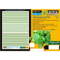 1/35 Vietnamese Perilla in Vietnam (3 sheets) 1/35 Vietnamese Perilla in Vietnam (3 sheets)