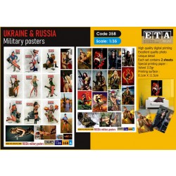 1/35 Russian Military Posters (2 sheets) 1/35 Russian Military Posters (2 sheets)