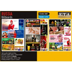 1/72 Russian Billboards (3 sheets) 1/72 Russian Billboards (3 sheets)