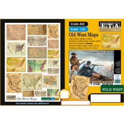 1/35 Old West Maps (2 sheets) 1/35 Old West Maps (2 sheets)