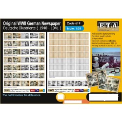 1/35 WWII German Newspapers Vol.1 (2 sheets) 1/35 WWII German Newspapers Vol.1 (2 sheets)
