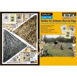 1/35 Waffen SS Zeltbahn Blurred Edge (4 sheets) 1/35 Waffen SS Zeltbahn Blurred Edge (4 sheets)