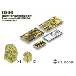 1/35 Steam Locomotive BR86 DRG Cab Detail Set for Trumpeter kit #00217 1/35 Steam Locomotive BR86 DRG Cab Detail Set for Trumpeter kit #00217