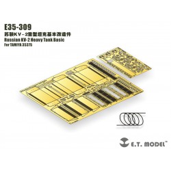 1/35 Russian KV-2 Heavy Tank Basic Detail Set for Tamiya kit #35375 1/35 Russian KV-2 Heavy Tank Basic Detail Set for Tamiya kit #35375