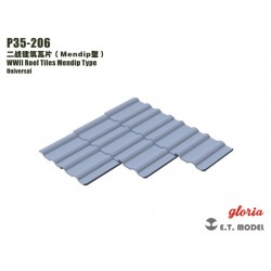 1/35 WWII Roof Tiles Mendip Type 1/35 WWII Roof Tiles Mendip Type