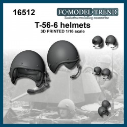 1/16 T-56-6 Helmets (2pcs) 1/16 T-56-6 Helmets (2pcs)