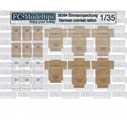 1/35 Elnmannpackung - German Combat Ration 1/35 Elnmannpackung - German Combat Ration
