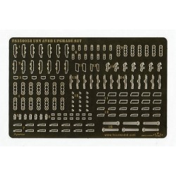 1/350 USN AV8B Harrier Upgrade set (6set) for Trumpeter kit #06259 1/350 USN AV8B Harrier Upgrade set (6set) for Trumpeter kit #06259