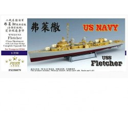 1/350 WWII USN Fletcher (Late Bridge) Complete Upgrade Set for Trumpeter kit #05304 1/350 WWII USN Fletcher (Late Bridge) Complete Upgrade Set for Trumpeter kit #05304