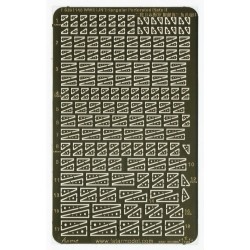 1/350 WWII IJN Triangular Perforated Plate II 1/350 WWII IJN Triangular Perforated Plate II