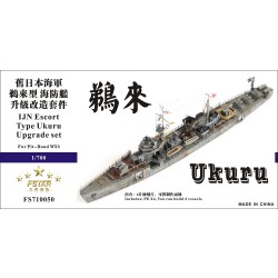 1/700 IJN Escort Type Ukuru Upgrade Detail set for Pit-Road kit #W53 1/700 IJN Escort Type Ukuru Upgrade Detail set for Pit-Road kit #W53