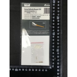 1/700 German Navy 15cm/55SK C/28 Metal Gun Barrel (short) 1/700 German Navy 15cm/55SK C/28 Metal Gun Barrel (short)