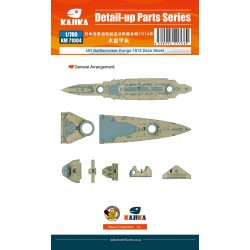 1/700 IJN Battlecruiser Kongo 1914 Wooden Deck Sheet 1/700 IJN Battlecruiser Kongo 1914 Wooden Deck Sheet
