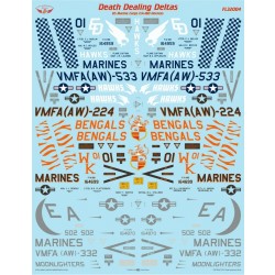 1/32 F/A-18D Death Dealing Deltas Decal 1/32 F/A-18D Death Dealing Deltas Decal