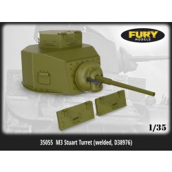 1/35 M3 Stuart Turret (welded, D38976) 1/35 M3 Stuart Turret (welded, D38976)