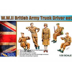 1/35 WWII British Army Truck Drivers set (5 figures) 1/35 WWII British Army Truck Drivers set (5 figures)