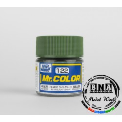 Solvent-Based Acrylic Paint - Semi-Gloss RLM 82 Light Green (10ml) Solvent-Based Acrylic Paint - Semi-Gloss RLM 82 Light Green (10ml)