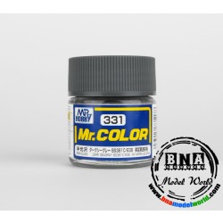 Solvent-Based Acrylic Paint - Semi-Gloss Dark Sea Grey BS381C/638 (10ml) Solvent-Based Acrylic Paint - Semi-Gloss Dark Sea Grey BS381C/638 (10ml)