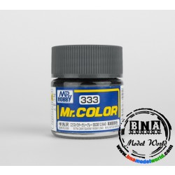 Solvent-Based Acrylic Paint - Semi-Gloss Extra Dark Sea Grey BS381C/640 (10ml) Solvent-Based Acrylic Paint - Semi-Gloss Extra Dark Sea Grey BS381C/640 (10ml)