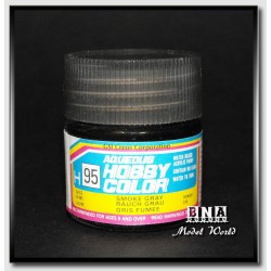 Water-Based Acrylic Paint - Gloss Smoke Grey (10ml) Water-Based Acrylic Paint - Gloss Smoke Grey (10ml)
