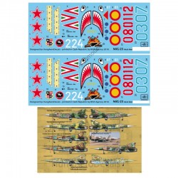 Decals for 1/32 MiG-23MF/MLD Decals for 1/32 MiG-23MF/MLD