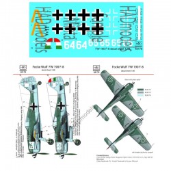 Decals for 1/48 FW-190 F-8 (64 Agi & 65 Pottom) Decals for 1/48 FW-190 F-8 (64 Agi & 65 Pottom)
