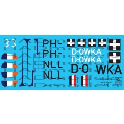 Decals for 1/72 Siebel Si 240 Decals for 1/72 Siebel Si 240