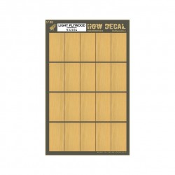 1/32 Light Plywood Wood Grain Transparent Decals (20pcs, A4 Sheet) 1/32 Light Plywood Wood Grain Transparent Decals (20pcs, A4 Sheet)