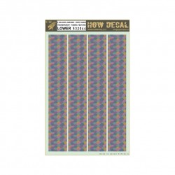 1/32 Decals for Lozenge 5 Colours Faded Transparent Fabric Texture Lower (A4 Sheet) 1/32 Decals for Lozenge 5 Colours Faded Transparent Fabric Texture Lower (A4 Sheet)