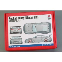 1/24 Scale Model Car Kit Rocket Bunny Nissan R35(HD03-0636)-HobbyDesign