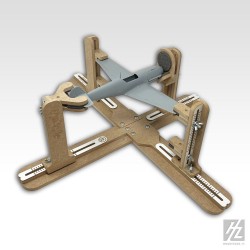 Aircraft Assembly Jig (Dimensions: 54.6cm x 62.2cm x 19.7cm) Aircraft Assembly Jig (Dimensions: 54.6cm x 62.2cm x 19.7cm)