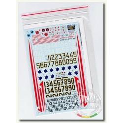 Decals for 1/48 Israeli Air Force Mystere IV Decals for 1/48 Israeli Air Force Mystere IV