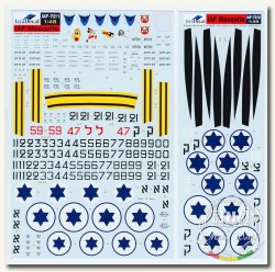 Decals for 1/48 Israeli Air Force de Havilland Mosquito Decals for 1/48 Israeli Air Force de Havilland Mosquito