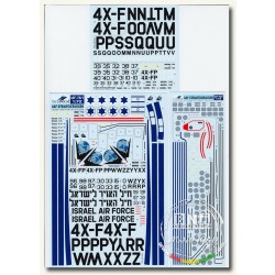 Decals for 1/72 Israeli Air Force Boeing B377,C-97 and KC-97 Stratocruiser Decals for 1/72 Israeli Air Force Boeing B377,C-97 and KC-97 Stratocruiser