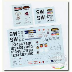 Decals for 1/48 F-16 Desert Storm OWL 363 TFW Gulf War Falcons &Nose Art Decals for 1/48 F-16 Desert Storm OWL 363 TFW Gulf War Falcons &Nose Art