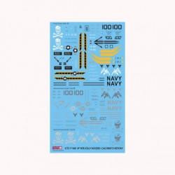 Decals for 1/72 Grumman F-14B Tomcat VF-103 Jolly Rogers CAG BIRD's History Decals for 1/72 Grumman F-14B Tomcat VF-103 Jolly Rogers CAG BIRD's History