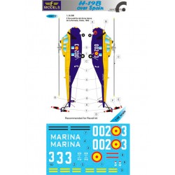 1/48 Sikorsky H-19B Spain 1 Decal Option for Trumpeter kit 1/48 Sikorsky H-19B Spain 1 Decal Option for Trumpeter kit