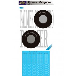 1/48 Tyres logos Part 2. 10 options of Palmer Tyre logos 1/48 Tyres logos Part 2. 10 options of Palmer Tyre logos