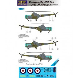 1/48 Westland Sikorsky HC.2/4 over UK 2 Decal Options for AMP kit 1/48 Westland Sikorsky HC.2/4 over UK 2 Decal Options for AMP kit
