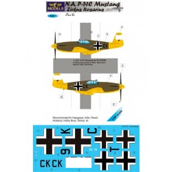 1/48 P-51C Mustang Zirkus Rosarius II. pt.II Decal for Hasegawa/Tamiya/Airfix/Revell 1/48 P-51C Mustang Zirkus Rosarius II. pt.II Decal for Hasegawa/Tamiya/Airfix/Revell