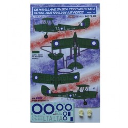 1/72 De Havilland DH.82A Australian IV. Decal for Airfix, Pavla, AZ Model kit 1/72 De Havilland DH.82A Australian IV. Decal for Airfix, Pavla, AZ Model kit