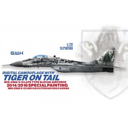 1/72 Slovak AF MiG-29AS Late 9-12 2014/16 'Tiger on Tail' Digital Camo