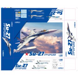 1/48 Sukhoi Su-27 Flanker B Heavy Fighter