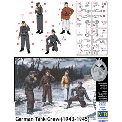 1/35 German Tank Crew #1 (1943-1945) 1/35 German Tank Crew #1 (1943-1945)