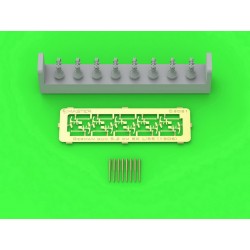 1/350 SMS Emden 5.2cm SK L/55 Guns (8pcs) 1/350 SMS Emden 5.2cm SK L/55 Guns (8pcs)