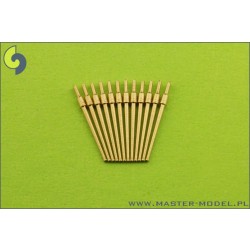 1/700 Italian 90mm/50 (3.5in) 1939 Barrels (12pcs) - Littorio & Duilio Classes 1/700 Italian 90mm/50 (3.5in) 1939 Barrels (12pcs) - Littorio & Duilio Classes