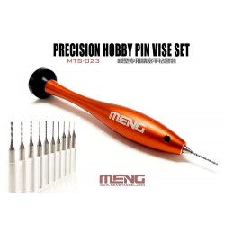 Precision Hobby Pin Vise Set - Aluminium Alloy Handle & 0.4-1.3mm Drill Bits Precision Hobby Pin Vise Set - Aluminium Alloy Handle & 0.4-1.3mm Drill Bits